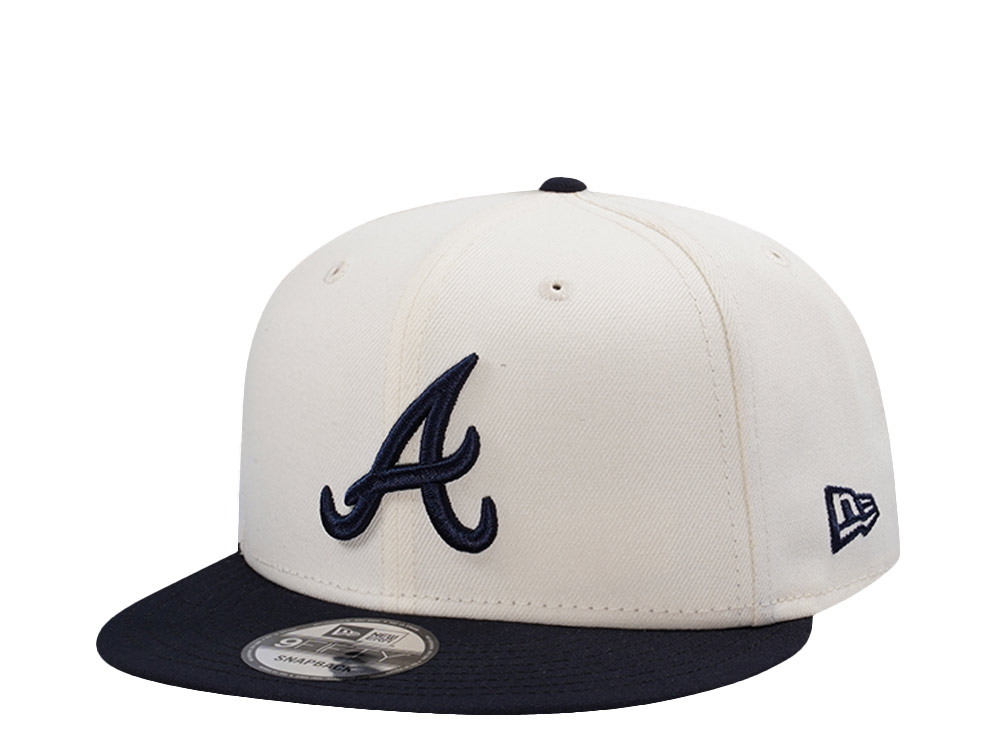 New Era Atlanta Braves Chrome Two Tone Edition 9Fifty Snapback Hat